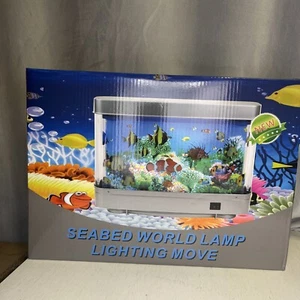 NEW - Open Box Seabed Lighting Moving Fish Aquarium Motion Under the Sea Ocean - Picture 1 of 5