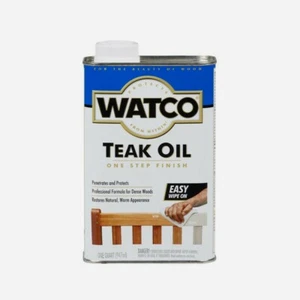 Watco Rust-Oleum TEAK OIL Finish 1 qt. Transparent Oil-Based Mahogany A67141 NEW - Picture 1 of 1