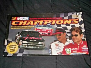 NASCAR Champions Board Game Milton Bradley Jeff Gordan Dale Earnhardt