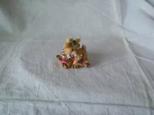 Enesco ~ Junior, Older & Younger Deer Figurines ~ 1994 - Picture 1 of 5