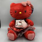 Hello Kitty Sanrio Build-A-Bear 18" Czerwona limitowana edycja Miękka zabawka Pluszowa kokarda Rzadka