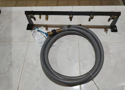 Weber Genesis S330 Natural Gas Manifold & Natural Gas Hose - Image 1 of 4