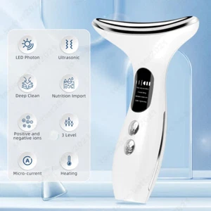 Neck Face Lifting Massager Anti Wrinkle Double Chin Skin Tightening Device Tool - Picture 1 of 13