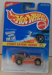 Roll Patrol Jeep CJ-7 Trailbuster Hot Wheels Street Eaters 1996-415 Retired 2015 - Picture 1 of 8