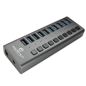 Desktop Pilot 10-Port USB Hub for Flight Simulators - Fast Shipping - Picture 1 of 7
