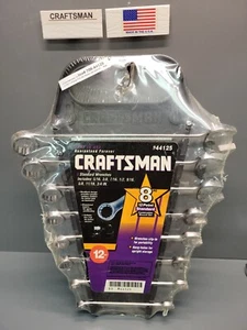 Craftsman 44125 SAE Wrench Set USA MADE 5/16 - 3/4"  NEW OLD STOCK - Picture 1 of 10