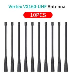 Antena látigo UHF 6.2 10 piezas para radio VX168 VX170 VX177 VX180 VX210 VX228 - Imagen 1 de 3