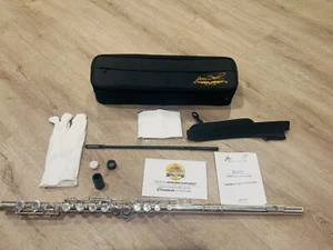 JEAN PAUL WIND INSTRUMENTS FLUTE FL-9930 WITH HARD CASE INTERMEDIATE - Picture 1 of 8