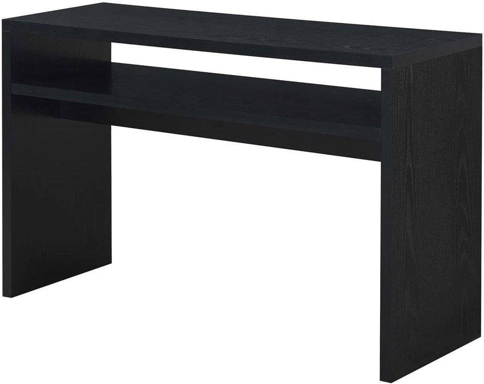 Mesa consola Convenience Concepts Northfield Deluxe, negra Foto 1 de 4