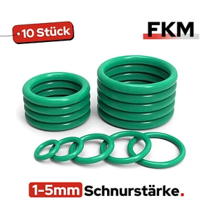 O-Ringe Dichtringe Dichtungsringe Ø 1 - 50 mm / Schnurstärke 1 - 5 mm / FKM 75 - Picture 1 of 6