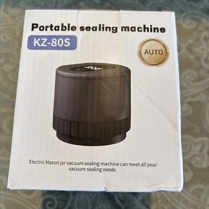 Portable Electric Mason Jar Vacuum Sealing Machine KZ-80s Auto - Picture 1 of 4