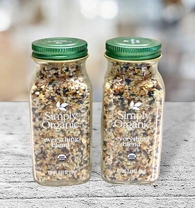 2 Simply Organic Everything Blend 3.49oz Each USDA Organic - Picture 1 of 2