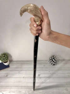 Bastón Steampunk Hecho a Mano Victoriano RAVEN para Todas las Edades 37" - Imagen 1 de 5