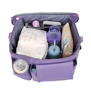 Baby Stroller Storage Bag Mummy Large Travel Hanging Bag Phone Bottle Holder Bag - Picture 1 of 14