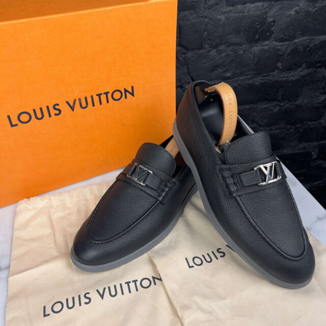 LOUIS VUITTON Monte Carlo Crocodile Leather Shoes Size 10 LV 11 US 44 Euro  10 UK