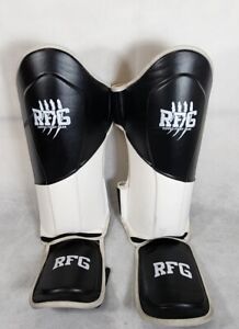 Rfg Shin Instep Pads MMA Leg Foot Guards Muay Thai Kick Boxing Guard Protector