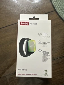 ZAGG InvisibleShield Ultra Eco Screen Protector for Apple Watch Series 9/8/7 - Photo 1 sur 4