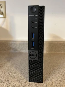 Dell OptiPlex MFF 7040 Micro i5-6500T 2.50 GHz 8 GB With WIFI/BT & OEM 65watt PS - Bild 1 von 8