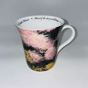 PIER 1 MONET MUG, Claude Monet "Water Lilly's" Coffee Cup 12oz Porcelain Teacup - Picture 1 of 5