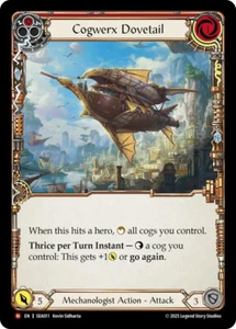 FAB Cogwerx cola de milano - tarjeta de alta mar # 011 - Imagen 1 de 1