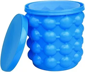 Molde grande de silicona para cubitos de hielo para bebidas de cóctel - Picture 1 of 8