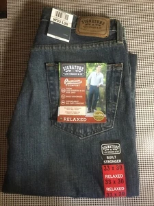 Men’s Signature by Levi Strauss & Co. w33x30L relaxed jeans - Picture 1 of 5