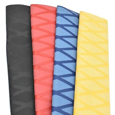 Non-slip Heat Shrink Tubing Textured Heatshrink X Wrap Sleeving Handle Grip Tube • 5.93£