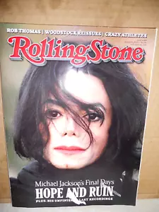 ROLLING STONE MAGAZINE AUGUST 6, 2009 ISSUE No. 1084 MICHAEL JACKSONS FINAL DAYS - Picture 1 of 5