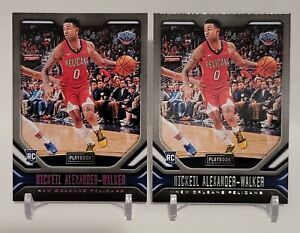 2019-20 Panini Chronicles Playbook #189 Nickeil Alexander-Walker RC Pink (Lot 2)