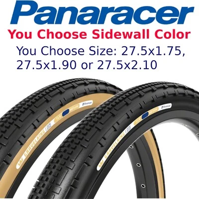 Panaracer GravelKing SK TLR 27.5 x 1.75 1.90 or 2.10 Tubeless Bike Fold Tire - Image 1 of 3