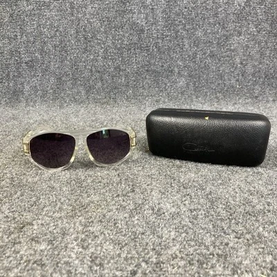 Cazal Clear & Gold Large Framed Butterfly Sunglasses w/ Hard Case ZT99012 - Image 1 of 4