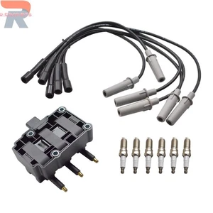 For Chrysler Pacifica Town & Country Voyager 6X Spark Plugs + Wire Set & Coil - Picture 1 of 11