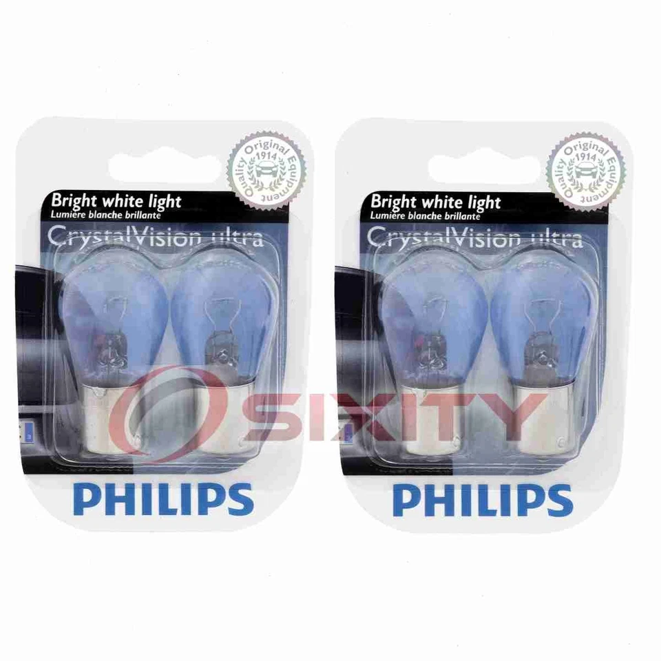 2 pc Philips Brake Light Bulbs for Ram ProMaster City 2015-2020 Electrical so - Image 1 of 4