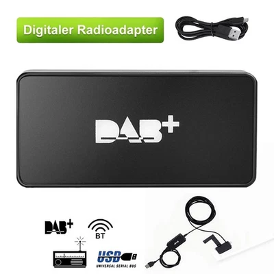 DAB+ Box Für Android Autoradio Antennentuner UKW-Übertragung Empfänger - Bild 1 von 4