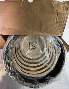 Set 7 insalatiere nido metallo acciaio inox fondo antiscivolo - Foto 1 di 6