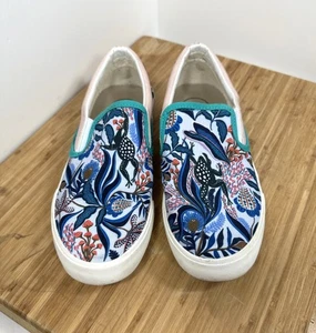 Inkkas Groove Multicolor Floral Slip On Sneaker 9,5 US-W, 7,5 US-M, 40,5 EURO - Bild 1 von 7
