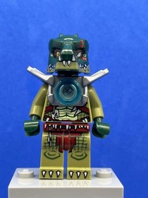 Cragger (silver Armor) LEGO Legends of Chima loc162 Minifigure