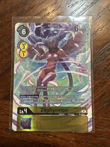 Zephyrmon Alternate Art Foil - BT7-036 NM - Digimon TCG - Picture 1 of 2