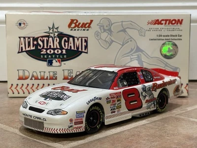 2001 Dale Earnhardt Jr Budweiser MLB All Star Game Pepsi 400 Daytona RCCA 1/24 - Image 1 of 4