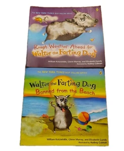 Walter the Farting Dog kids Funny Book Lot  - Picture 1 of 15