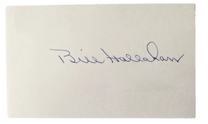 Bill Hallahan signed index card Cardinals 3x World Series champ, Gashouse gang - Picture 1 of 5