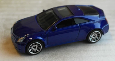 Matchbox 2011 Cadillac CTS Coupe blaumetallic Mattel MBX Auto Car GM blue ´11 - Bild 1 von 4