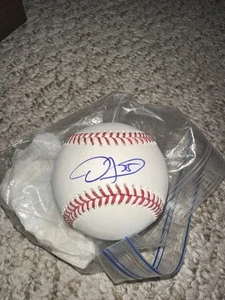 Dexter Fowler Rockies Cubs Cardinals Autographed MLB Baseball Signed - Picture 1 of 1