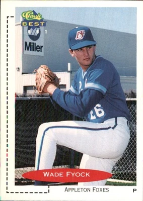 Wade Fyock 1991 Classic Best #249 RC Appleton Foxes FREE SHIPPING AutographDen - Image 1 of 2