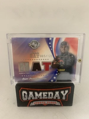 2008 Wheels Juan Pablo Montoya Triple Hat Relic /125 - Image 1 of 2