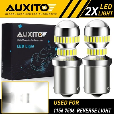 1156 BA15S Reverse LED Backup Light Bulbs For Mercedes-Benz C220 C230 C280 S600 - Image 1 of 4