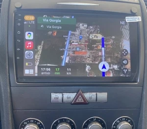 CARTABLET MERCEDES SLK R171 ANDROID Comandi Volante Carplay Bluetooth USB 6/128G - Foto 1 di 1