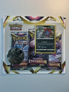 Pokemon Lost Origin 3-Pack Blister Weavile Englisch Schwert&Schild NEU & OVP TCG - Bild 1 von 3