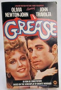 Grease Paperback Book 1978 Film Movie Tie In By Ron De Christoforo - Bild 1 von 7