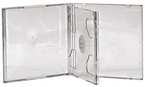 HAMA - Boîtiers CD doubles transparents 5 pièces - Afbeelding 1 van 1